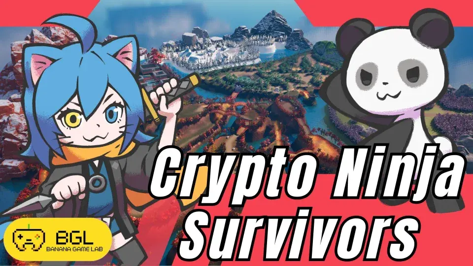コラボゲーム「CRYPTO NINJA SURVIVORS」のサムネイル画像
